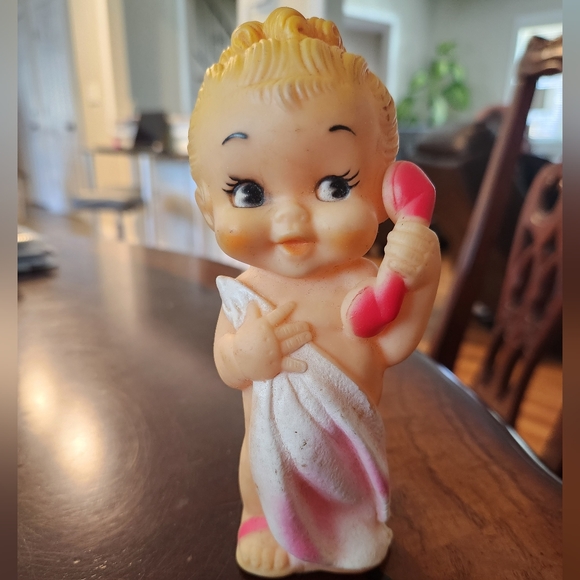 3 Vintage Rubber Toys - Picture 2 of 14